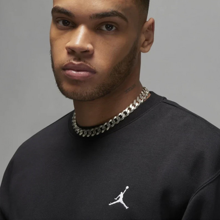 Jordan Essentials Fleece Crewneck Sweatshirt "Black"