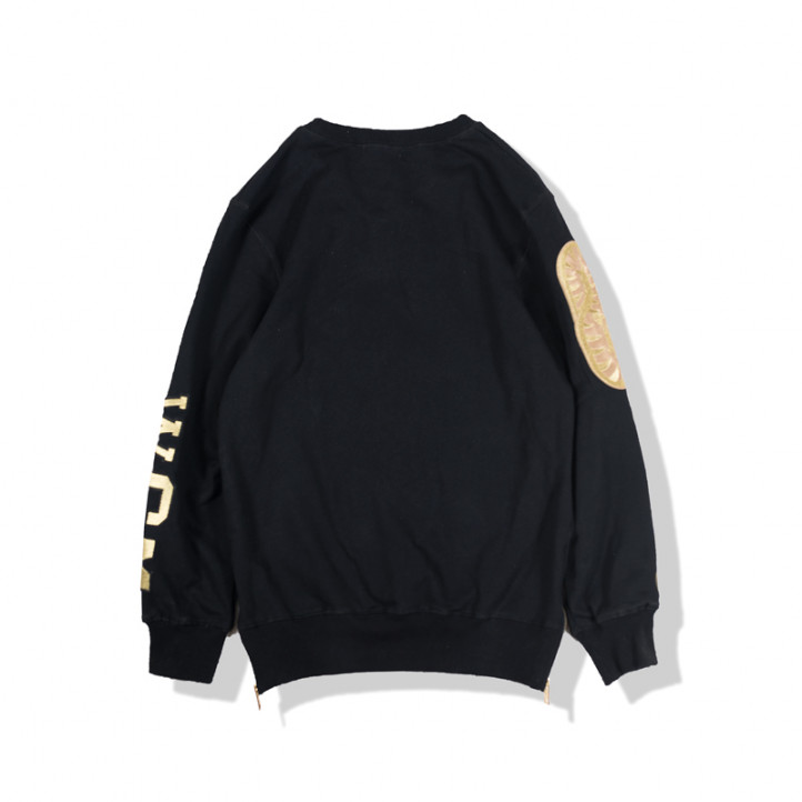 BAPE Shark Sweatshirt | Black-Gold