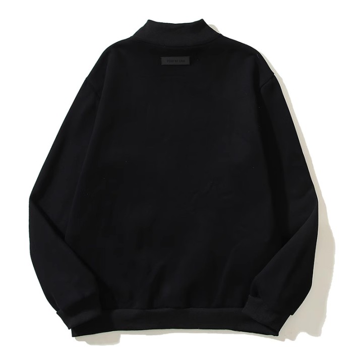 Fear Of God Essentials SS23 Bonded Logo Sweatshirt "Black"