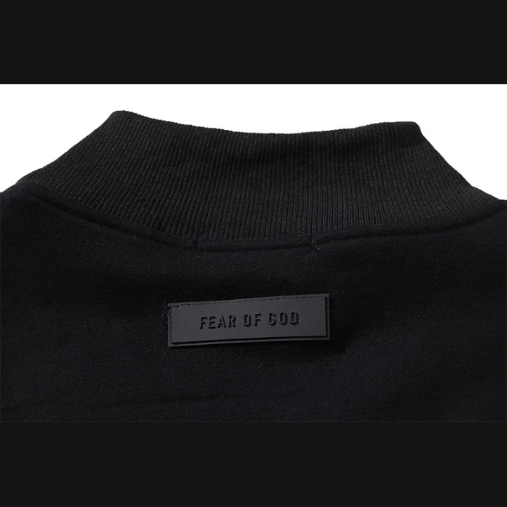 Fear Of God Essentials SS23 Bonded Logo Sweatshirt "Black"