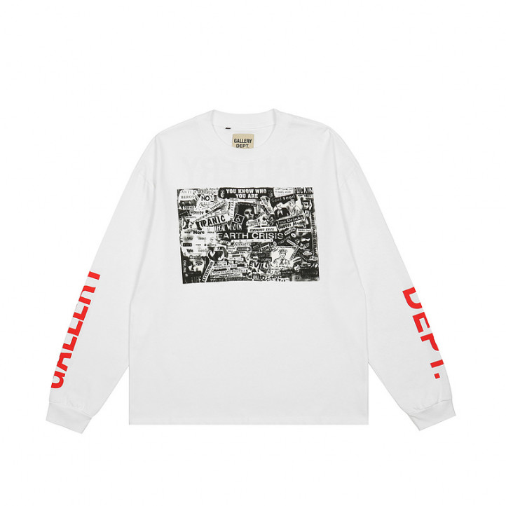 Gallery Dept Sweatshirt | White-Red