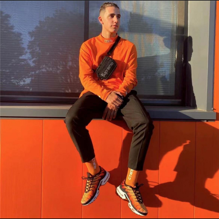 Heron Preston Стиль Sweatshirt | Orange