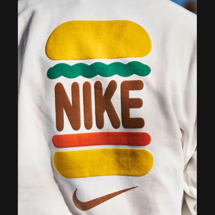Nike Burger Sweatshirt "White"