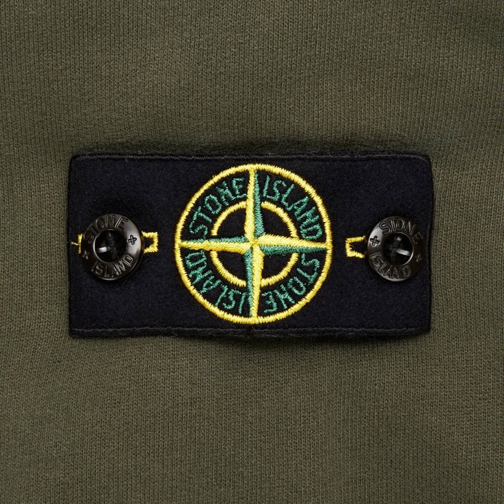 Stone Island Long Sleeve Shirt | Army Green