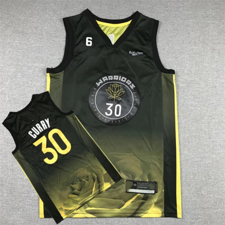 Stephen Curry Warriors Jersey | Gold Rose
