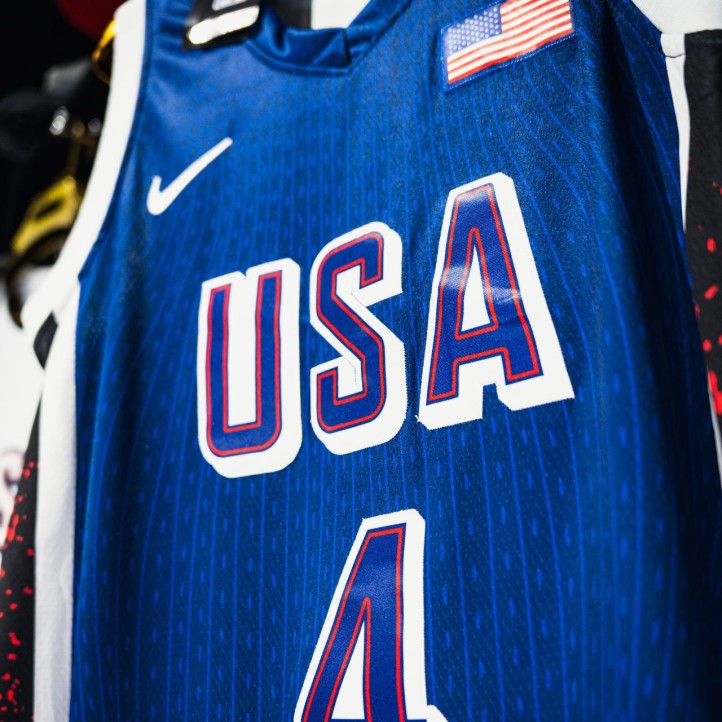 Stephen Curry Team USA Olympics 2024 Jersey | Blue