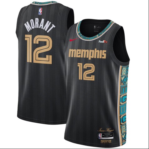 Ja Morant Memphis Grizzlies City Edition Jersey