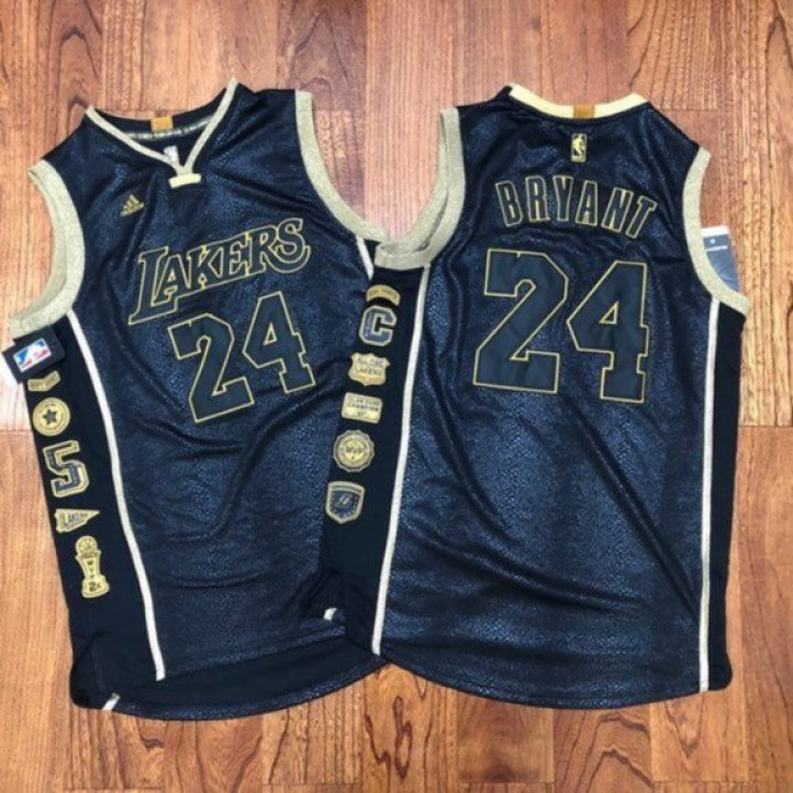 Kobe Bryant Jersey | Black-Gold Commemorative