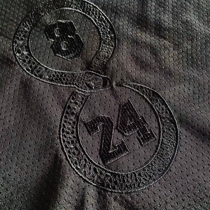 Kobe Bryant 8 x 24 Championship Jersey | Black