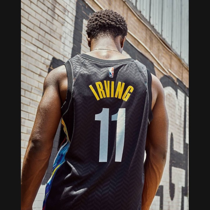 Kyrie irving nets city jersey clearance