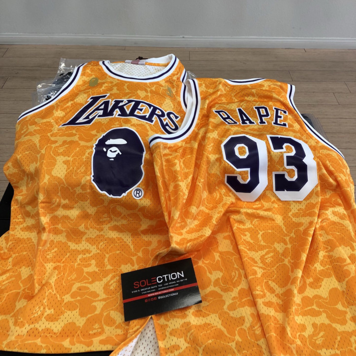 Bape x Lakers Jersey