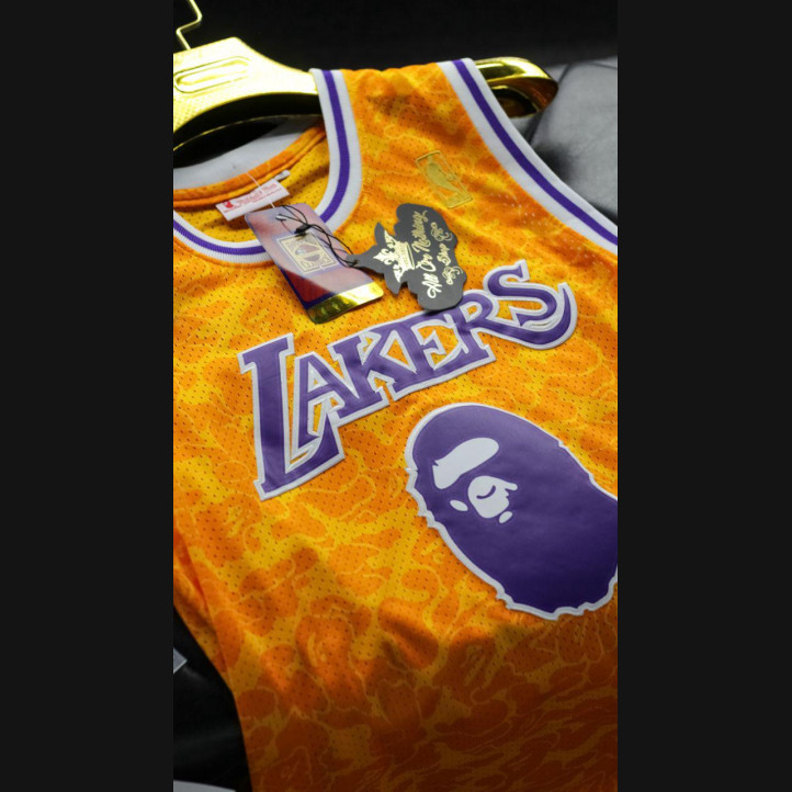 Bape x Lakers Jersey