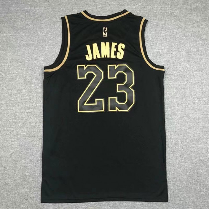 LeBron James Jersey | LA Lakers Black-Gold Edition