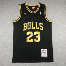 Michael Jordan Jersey | Chicago Bulls Black-Gold