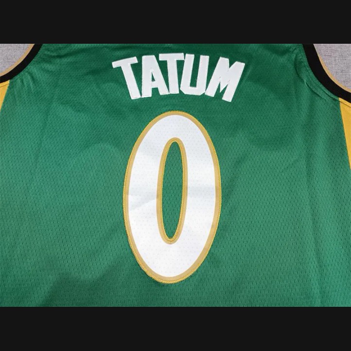 Jason Tatum Boston Celtics "Champions Of Gold" Edition Jersey