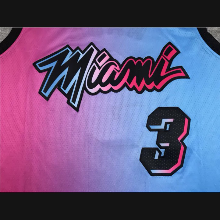 Dwyane Wade Miami Heat Vice City Edition Jersey