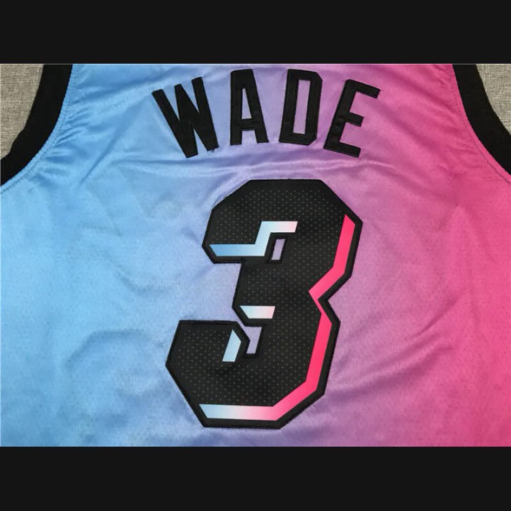 Dwyane Wade Miami Heat Vice City Edition Jersey