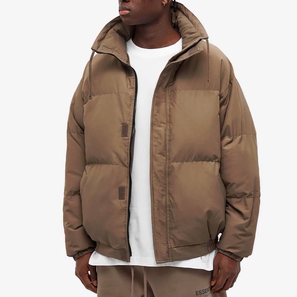 Fear Of God Essentials Puffer Jacket | Brown