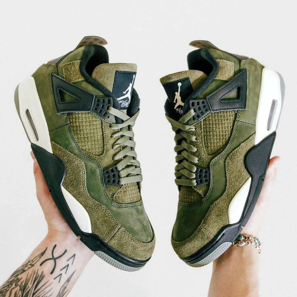 Air Jordan Retro 4 SE Craft “Medium Olive”
