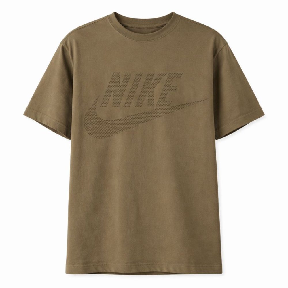 Футболка Nike big logo "khaki"