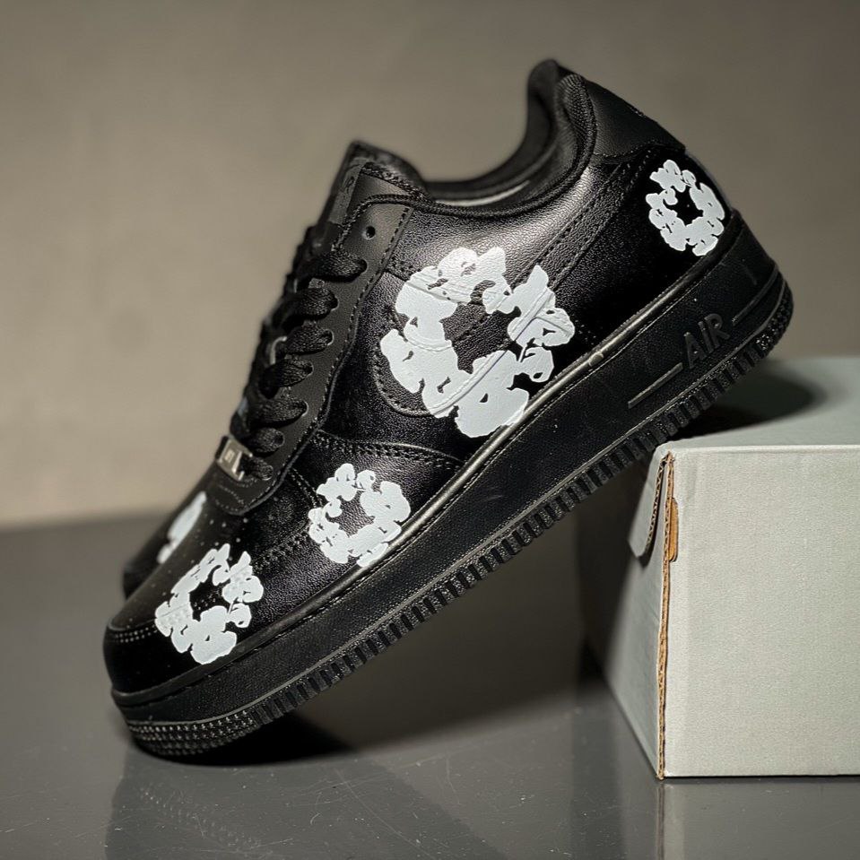 Nike Air Force 1 Low x Denim Tears "Black"