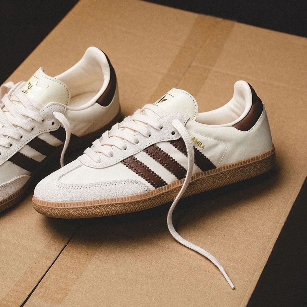 Adidas Samba Og "Cream White/Preloved Brown" WMNS