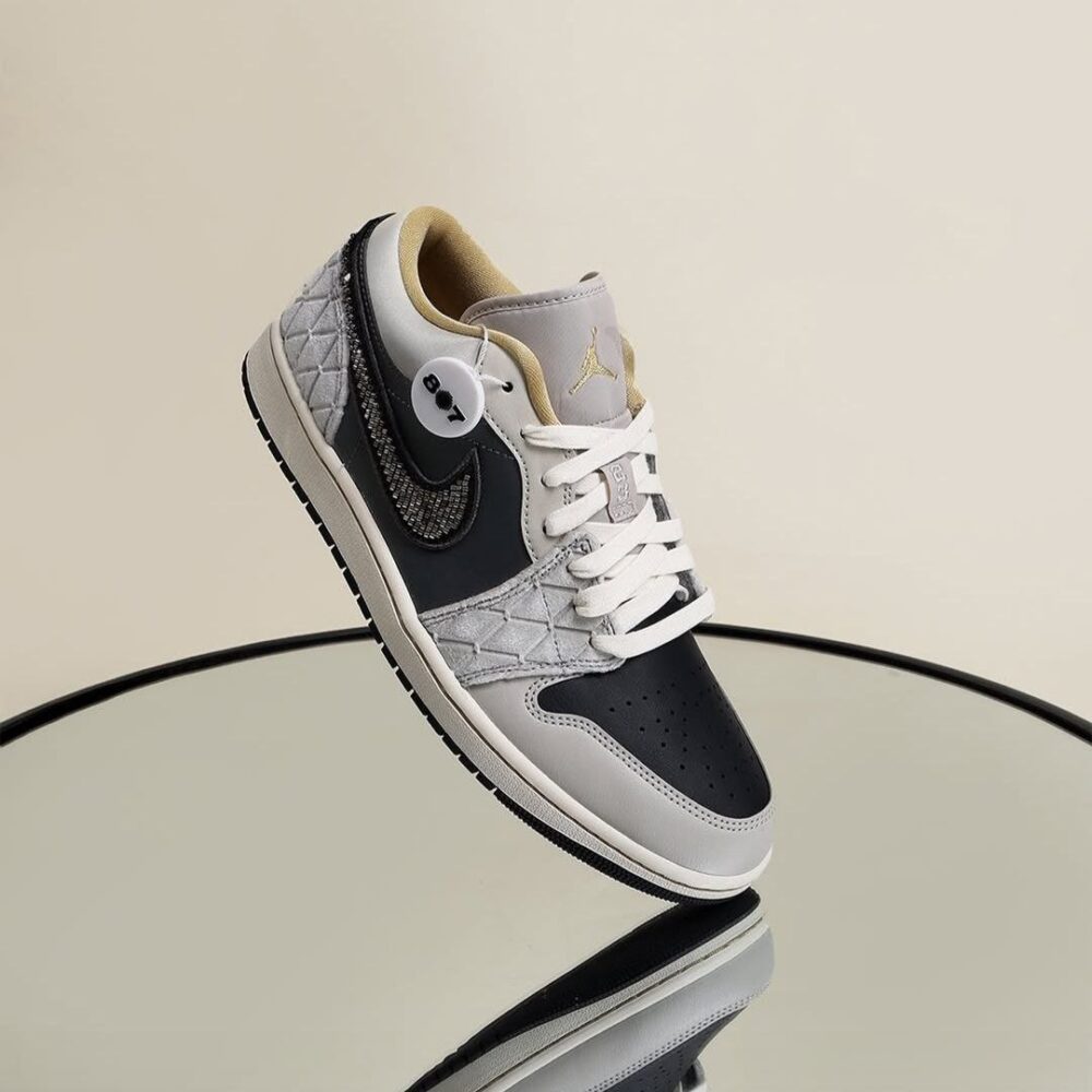 Nike Air Jordan 1 Low "Beaded Swoosh"
