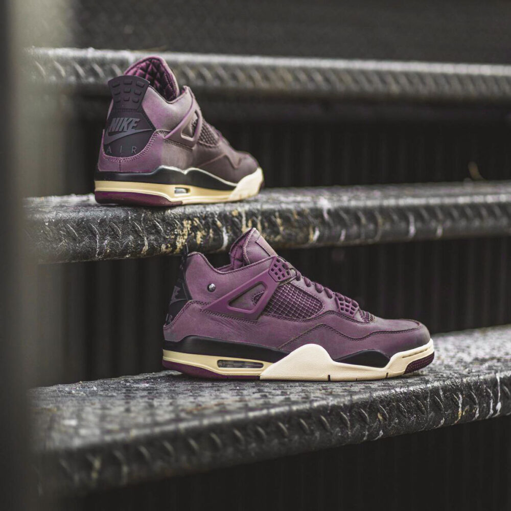 Air Jordan Retro 4 x A Ma Maniere "Purple"