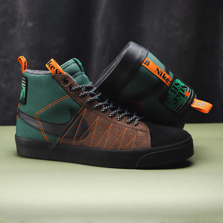 Nike SB Blazer Mid PRM Acclimate Pack "Noble Green"