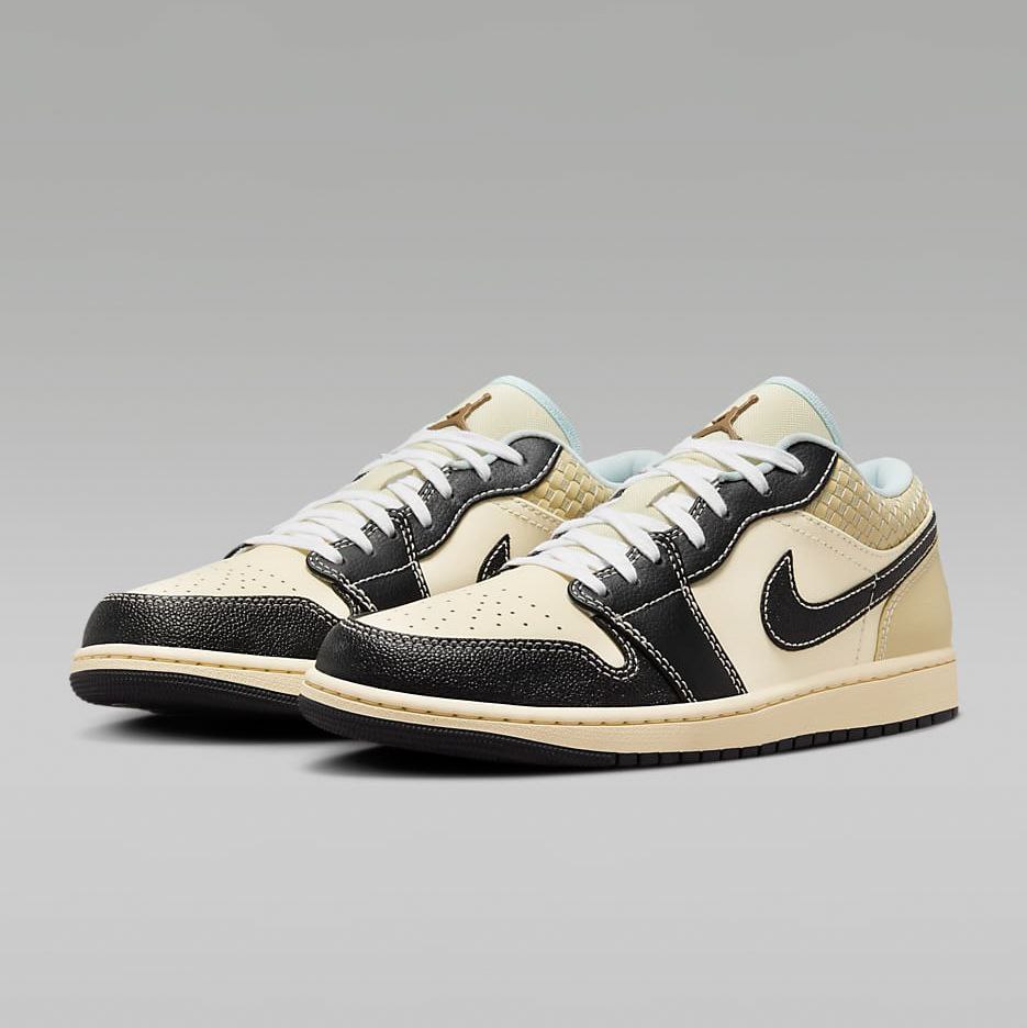 Nike Air Jordan 1 Low SE “Coconut Milk Black”WMNS