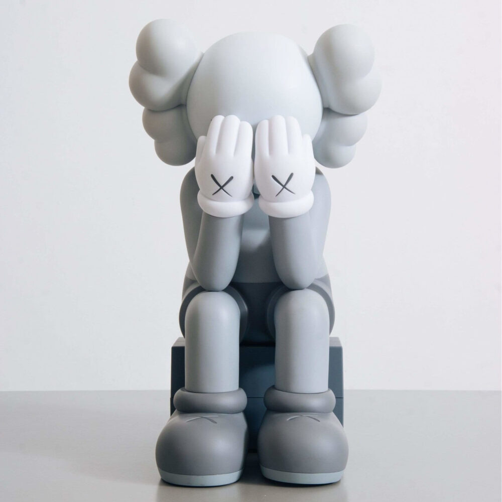 KAWS Passing Through Companion | Grey 28cm
