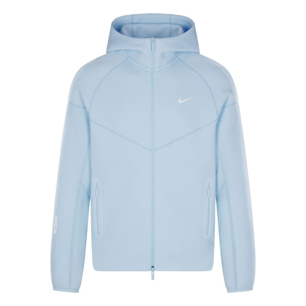 Drake NOCTA x Nike Tech Fleece Full-Zip Hoodie "Blue"