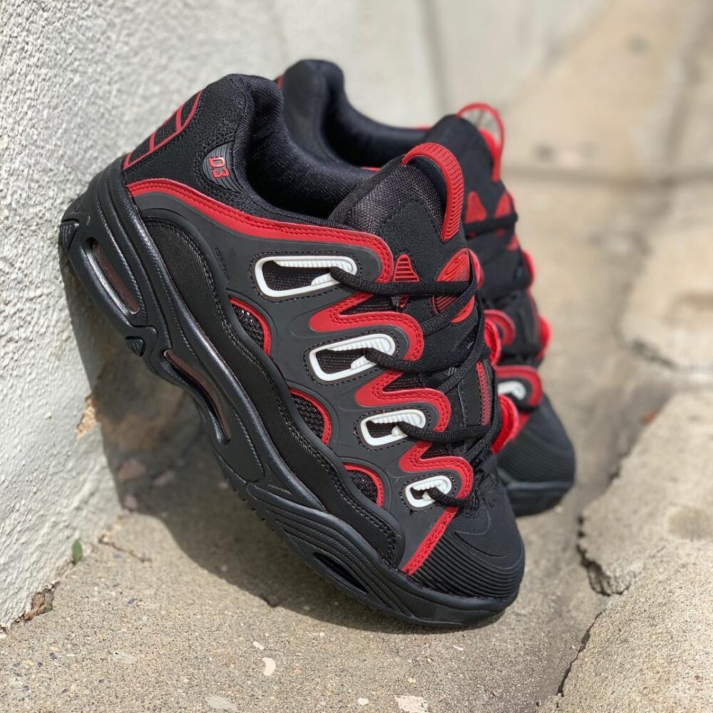 Osiris D3 2001 "Black/Red" WMNS