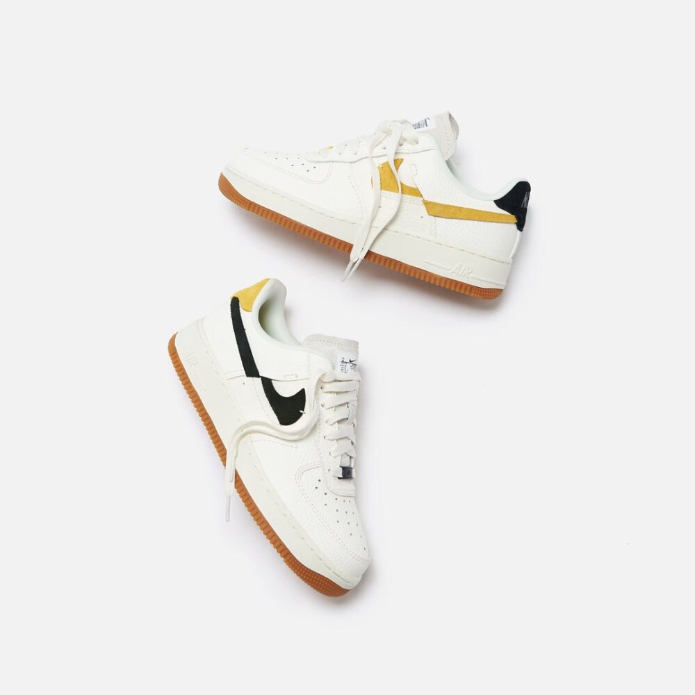 Nike Air Force 1 Low '07 x Kith "Sail/Black/Yellow" WMNS