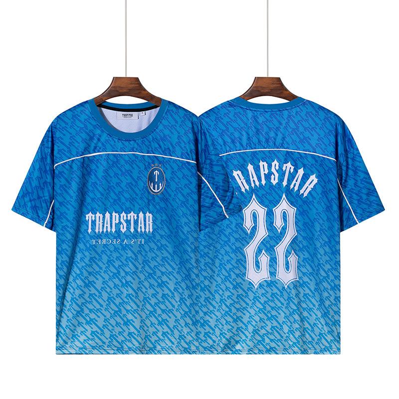 Футболка Trapstar Monogram Football Jersey | Синяя