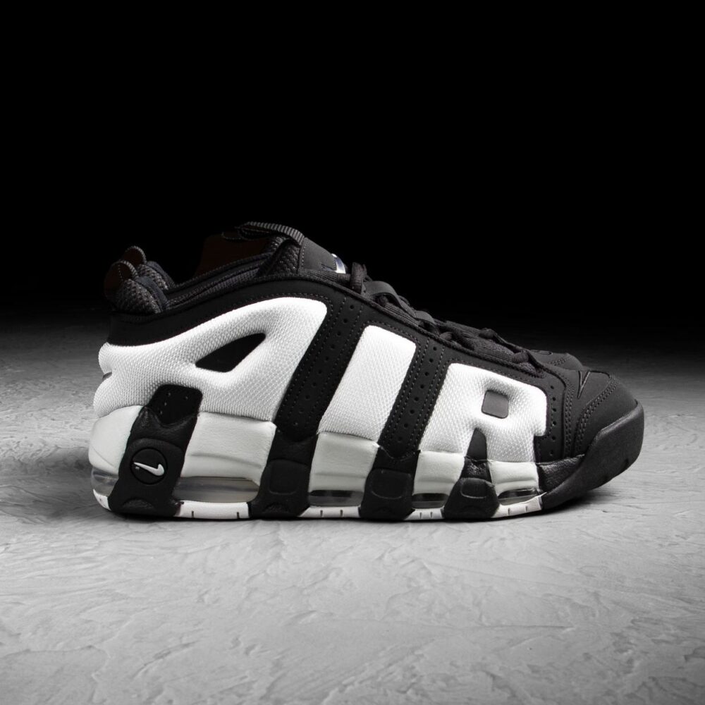 Nike Air More Uptempo Low “Black/White”