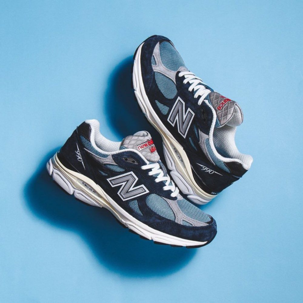 New Balance 990 V3 x Teddy Santis "Navy/Spring Tide"