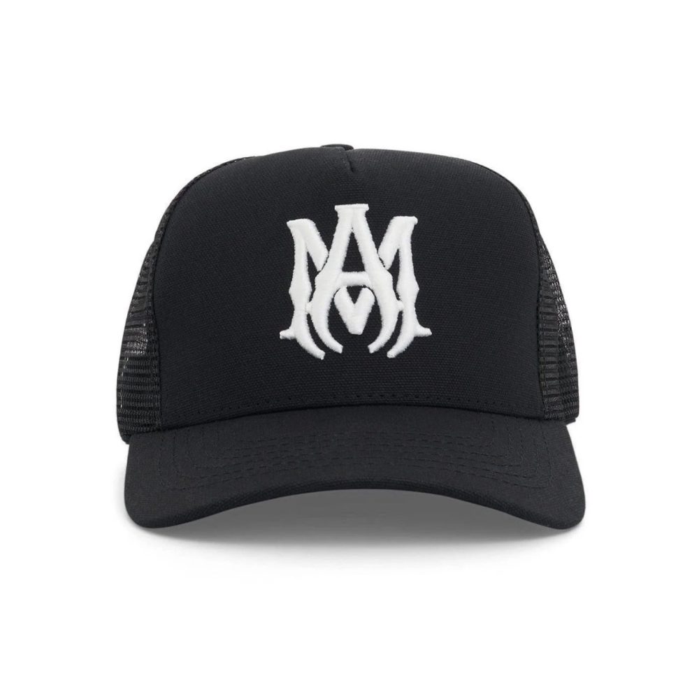 Amiri Logo Trucker Cap "Black"