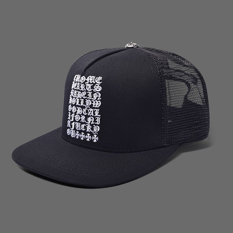 Chrome Hearts Made In Hollywood Trucker Cap "Black"