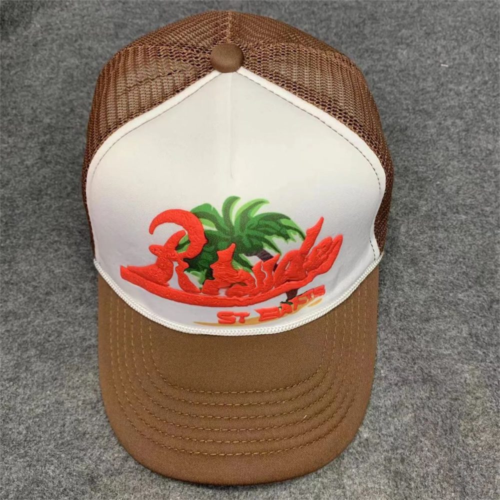Rhude St. Barts Trucker Cap "Brown"