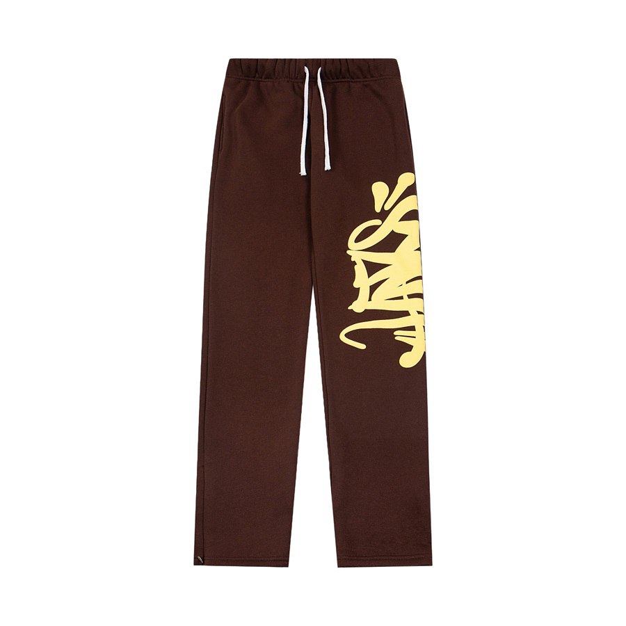 Syna World "Logo Team" Track Pants | Brown