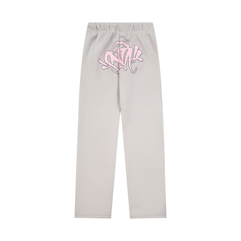 Syna World Tracksuit Pants | Grey/Pink