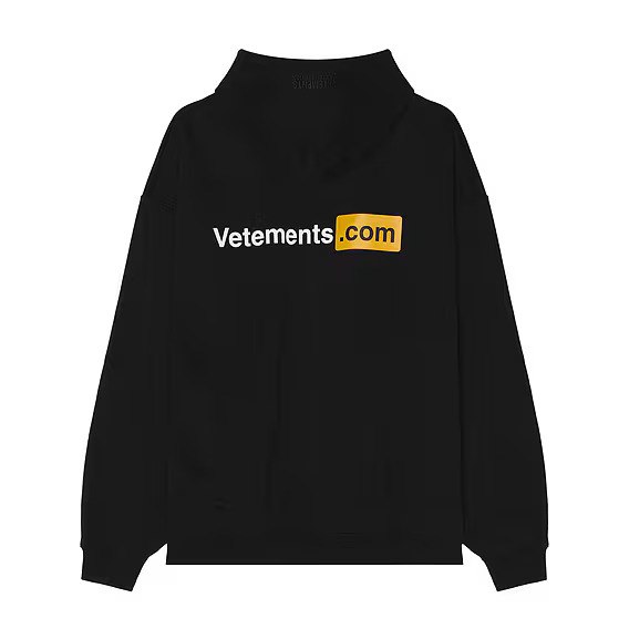 Vetements.com Hoodie | Black