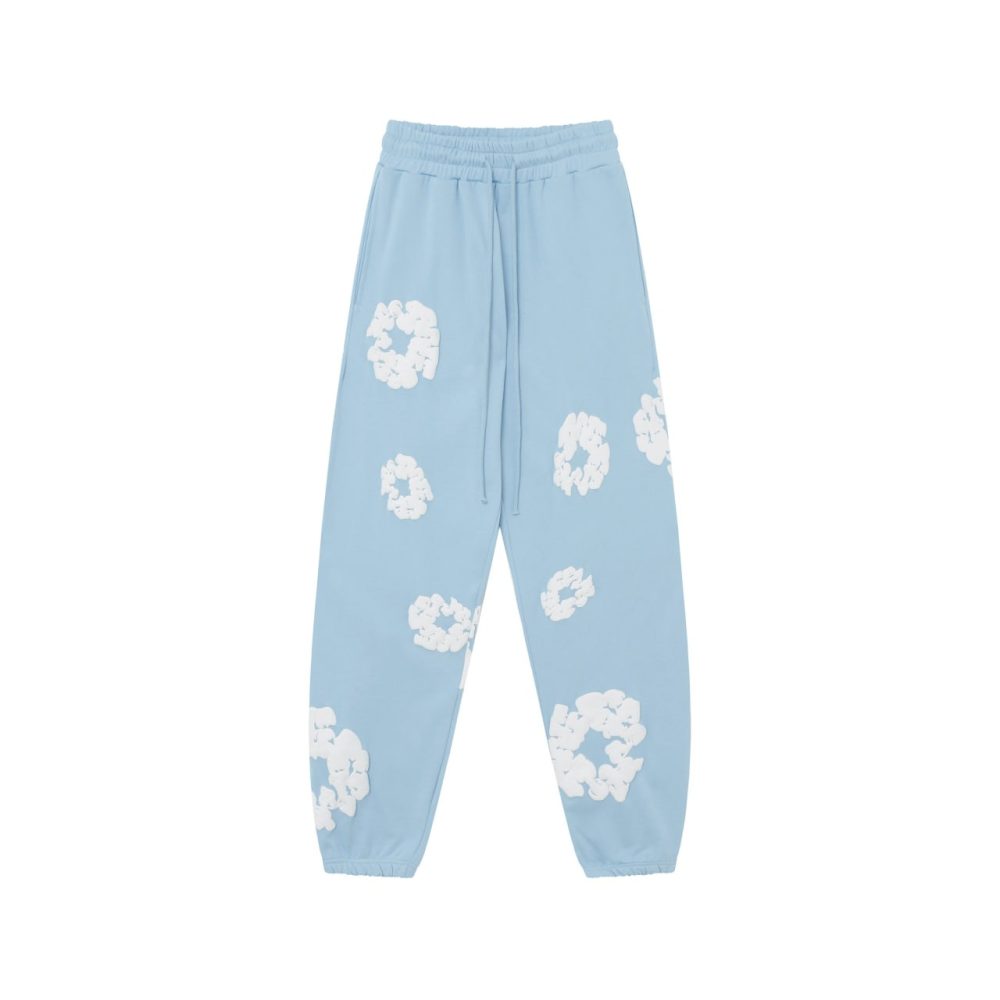 Denim Tears Cotton Wreath Pants "Light Blue"