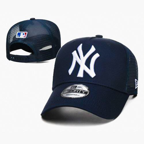 New Era NY New York Yankees Trucker Cap "Navy"