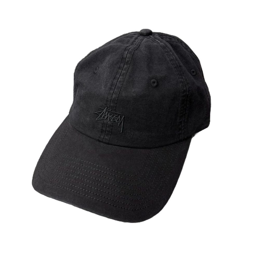 Stussy Cap "Washed Black"