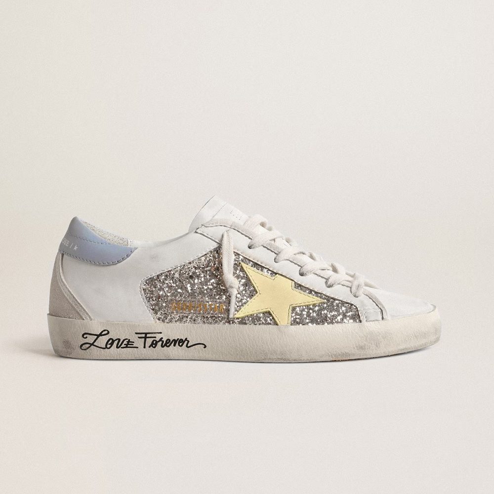 Golden Goose Super Star Silver Glitter 1:1 WMNS