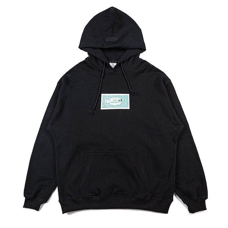 Vetements One In a Million Hoodie "Black"