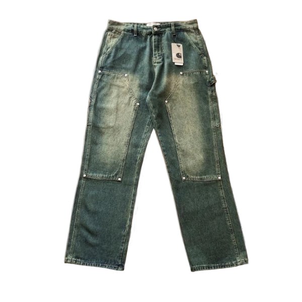 Carhartt WIP Double Knee Carpenter Jeans "Vintage Blue"