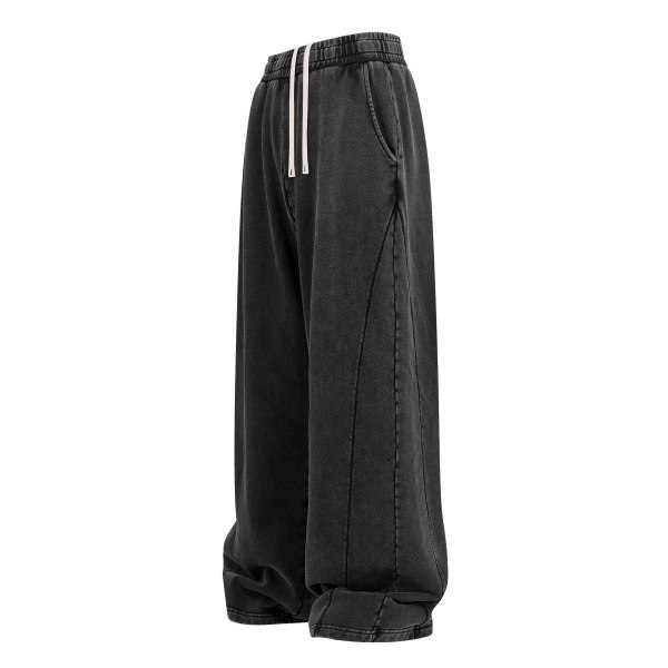 Oversized Baggy Pants "Washed Black"